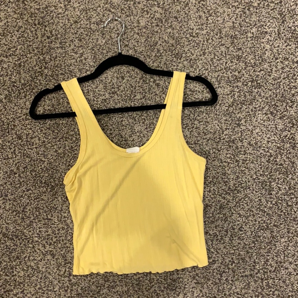 Yellow tank